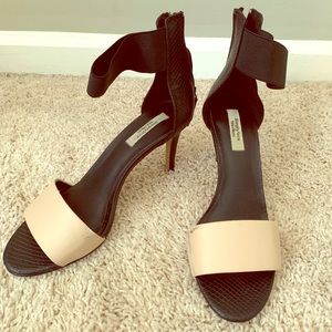 Black and Tan heels